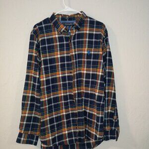 U.S. Polo Assn. Stretch Plaid Button-Down Shirt – Size Large